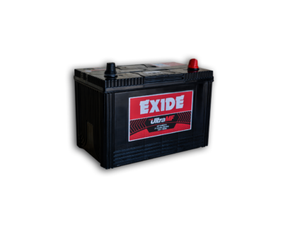 EXIDE BATTERY 12V 95Ah. ULTRA-MF-105D31. This Car Battery is Suitable Suzuki, Honda, Toyota and Nissan vehicles. From autopartsstore.lk