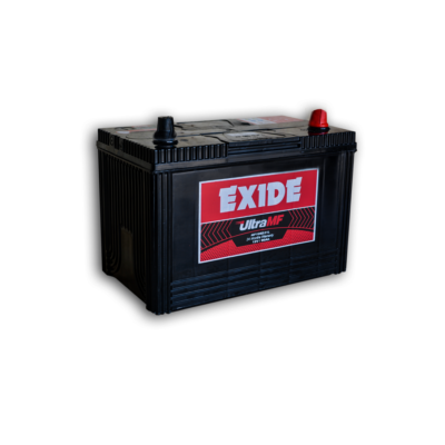 EXIDE BATTERY 12V 95Ah. ULTRA-MF-105D31. This Car Battery is Suitable Suzuki, Honda, Toyota and Nissan vehicles. From autopartsstore.lk