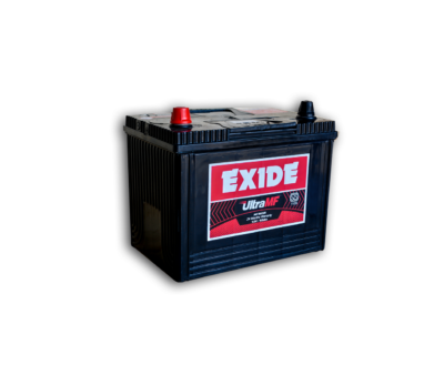 EXIDE BATTERY 12V 65Ah. ULTRA-MFS65. This Car Battery is Suitable Suzuki, Honda, Toyota and Nissan vehicles. From autopartsstore.lk