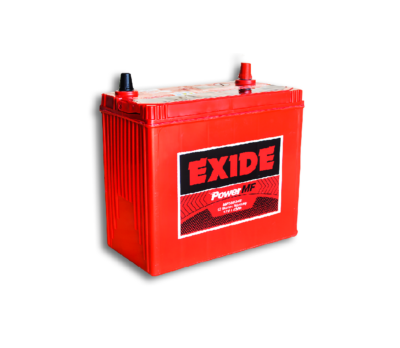 EXIDE BATTERY 12V 45Ah. This Car Battery is Suitable Suzuki, Honda, Toyota and Nissan vehicles. autopartsstore.lk